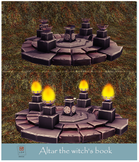 LOP Altar the witch's book 