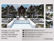 LANDSCAPE SERVICE: Shoreline Cascades Modern House (Fully furnished House)