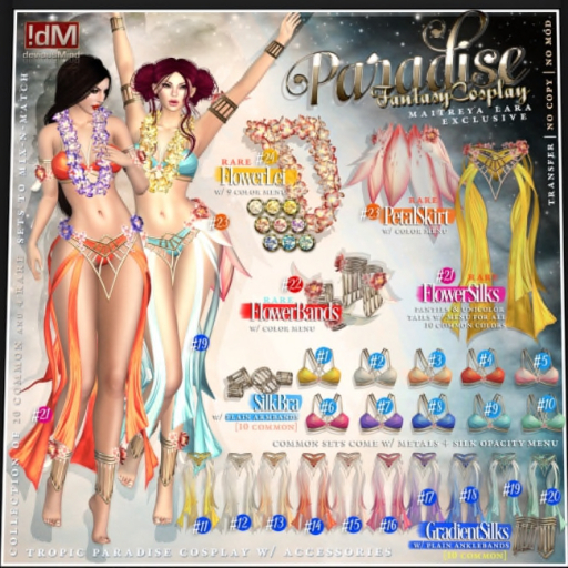 !dM Paradise FULL SET