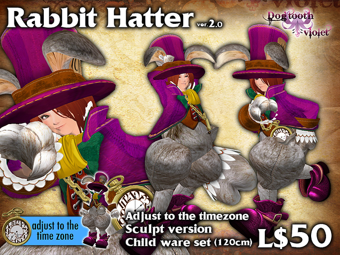Rabbit Hatter ##purple##