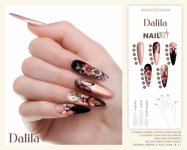 Dalila Cyndi Nail Kit