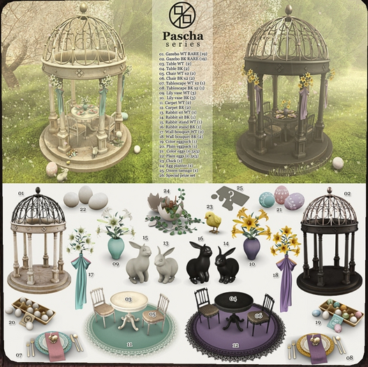 ROIRO - Pascha Complete Set  / Rares & Special