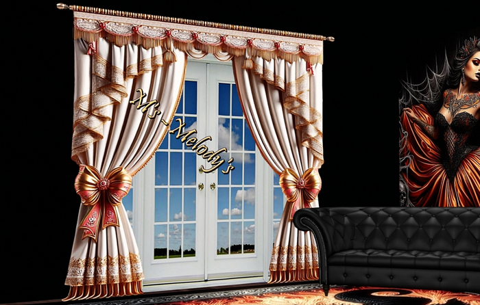 M's - Curtain - "Jasmine"