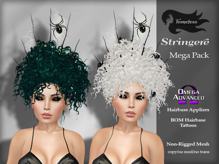 Tameless Hair Stringere - Mega Pack Halloween Goth
