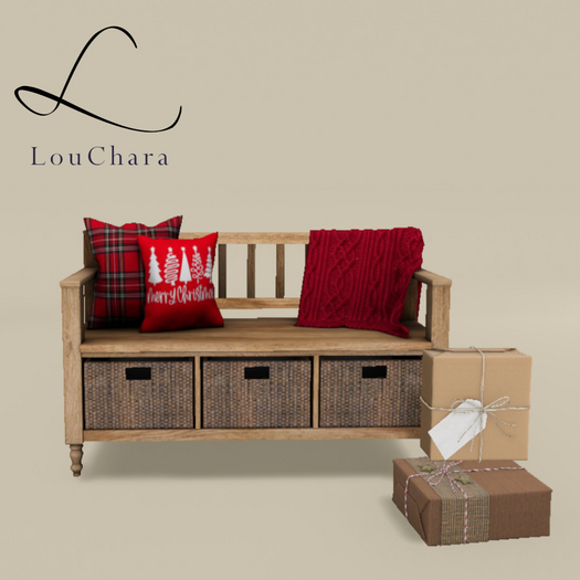 LouChara Holly Bench
