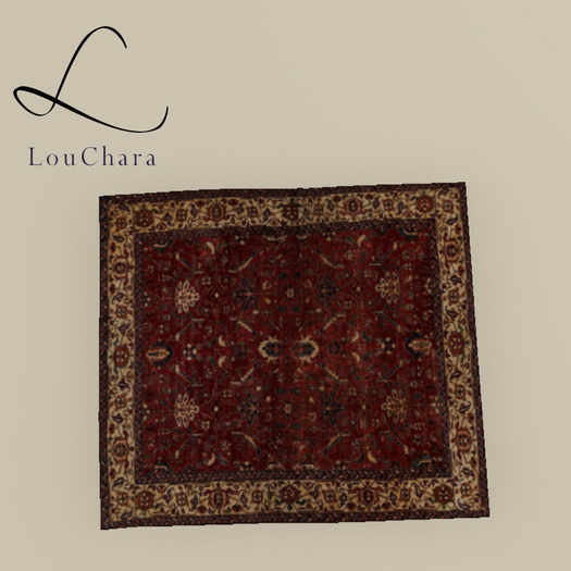 LouChara Klaus Christmas Rug 