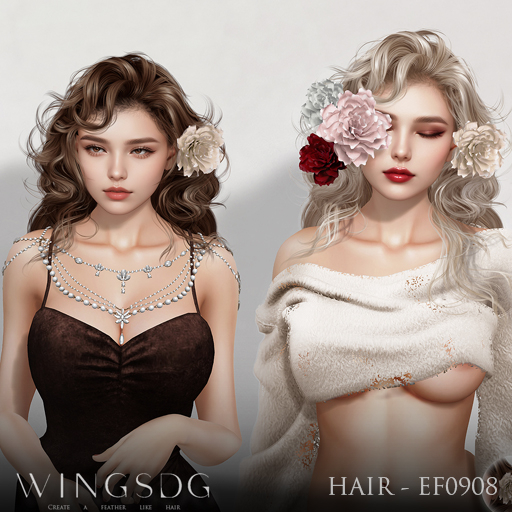 WINGS-HAIR-EF0908 Grays & Browns (Pack)