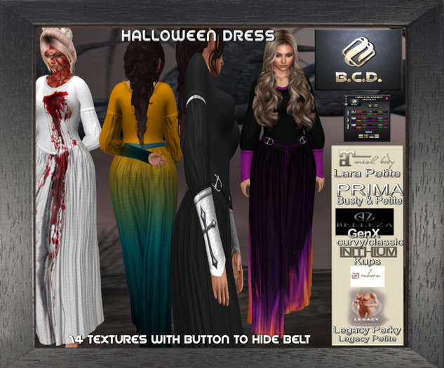 BCD Halloween Gown