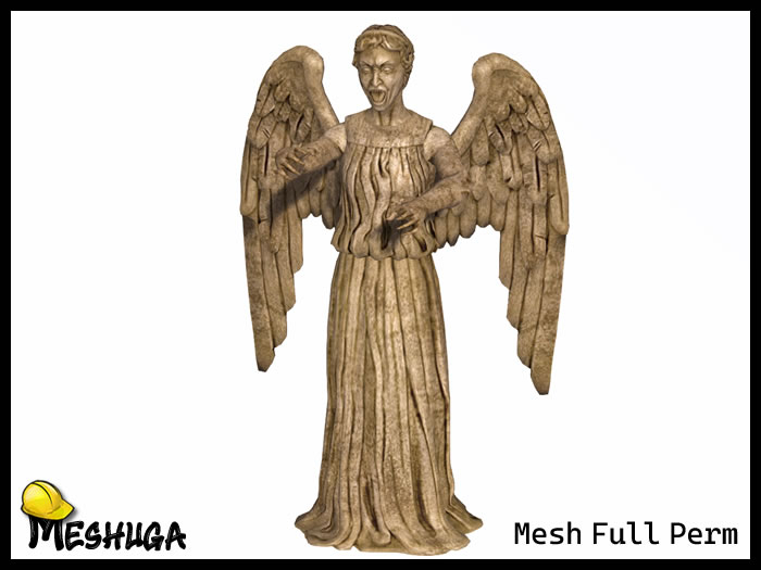 Meshuga Halloween Cemetery - Possessed Angel FULL PERM MESH