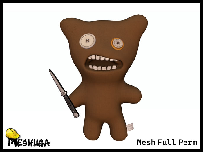 Meshuga Halloween Killer Plush Toy FULL PERM MESH