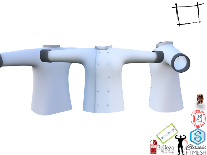 Full Perm Chef Or Service Personel Uniform Gianni, Belleza Jack, Gamit, Adin, Slink, Onupup, Classic, Legacy Male