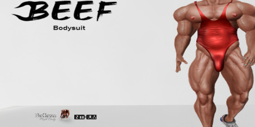 BEEF Body suit KARIO RED