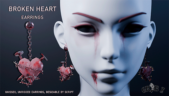 .GRABZ. Broken Heart - Unrigged + Resizable