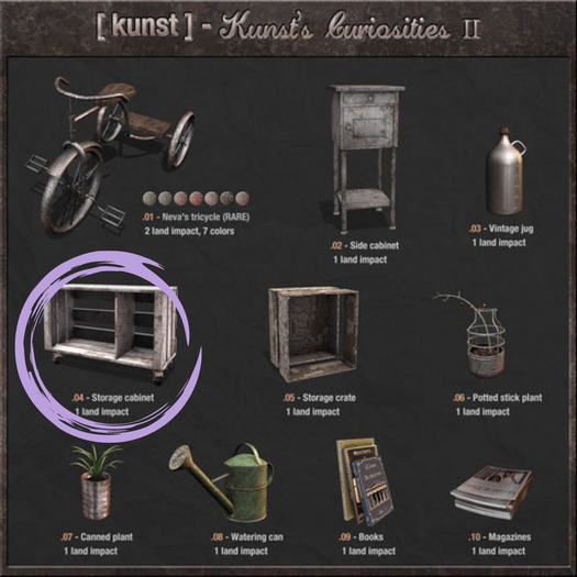 .04 [ kunst ] - Storage cabinet