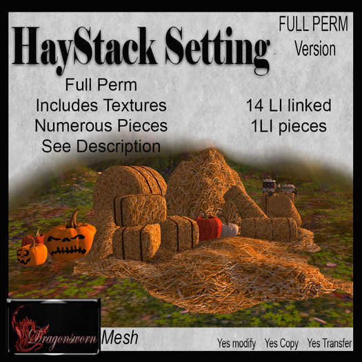 Full Perm Hay Stack Setting