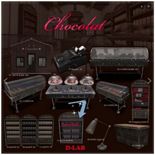 D-LAB CHOCOLAT09 shelf01