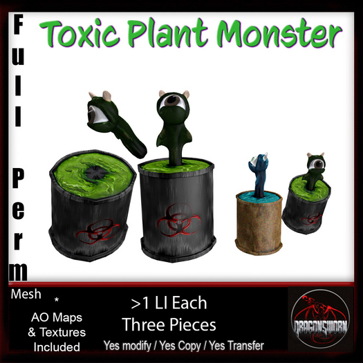 Full Perm Toxic Plant Monster