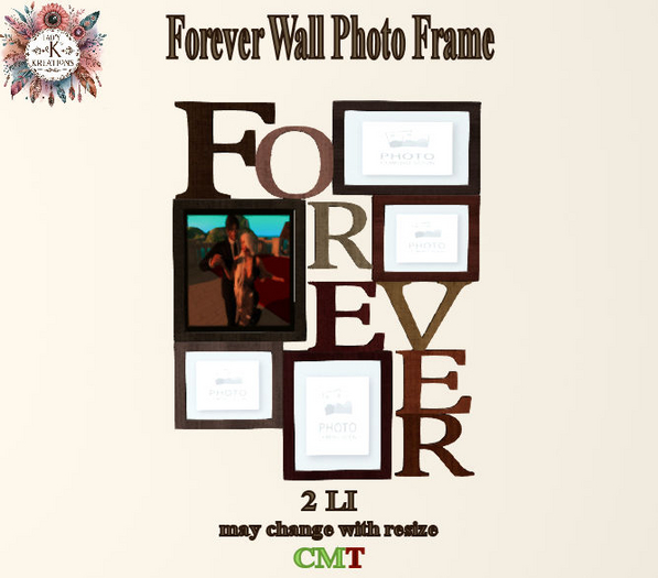 *LKK* Forever Wall Photo Frame  