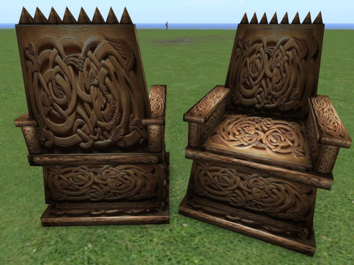 [VORTEX]Sculpty Throne COPY/MOD