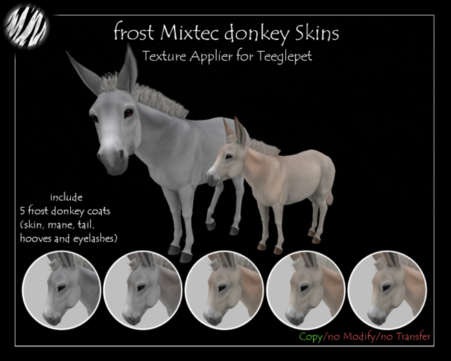 [SM] frost Mixtec Donkey skins