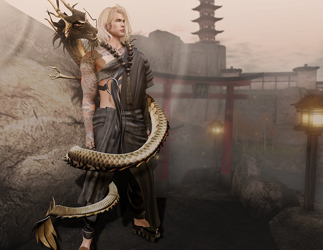 .::GB:: Ryujin FULL SET /Black* RARE +DRAGON* - Signature