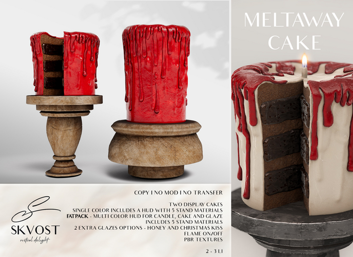 SKVOST - Meltaway Cake - Crimson