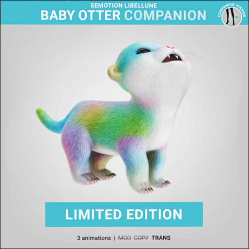 SEmotion Libellune Baby Otter Companion LIMITED
