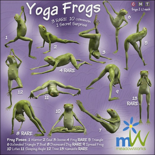 Yoga Frog 7 ~ Boat