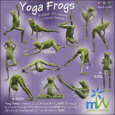 Yoga Frog 13 ~ Namaste RARE