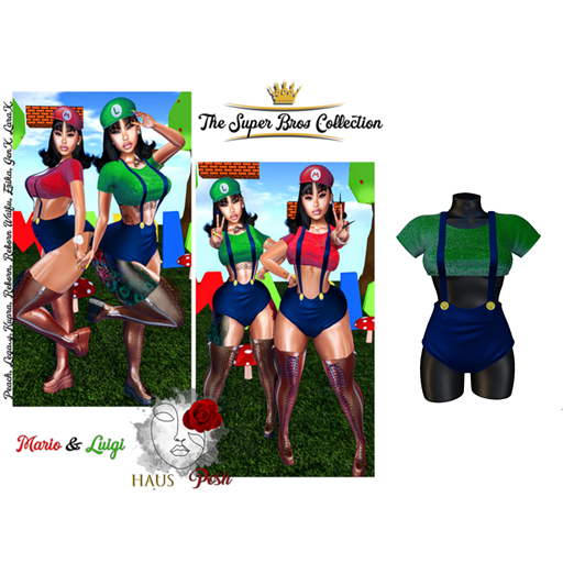 Super Bros Set- Luigi