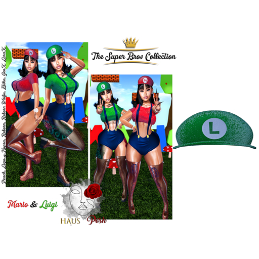 Super Bro Cap- Luigi