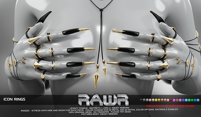 RAWR! Icon Rings DEMO (add me)