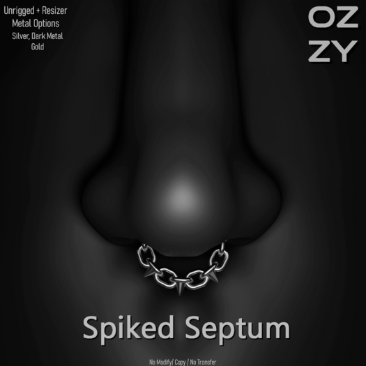 OZZY - Spiked Septum - FATPACK