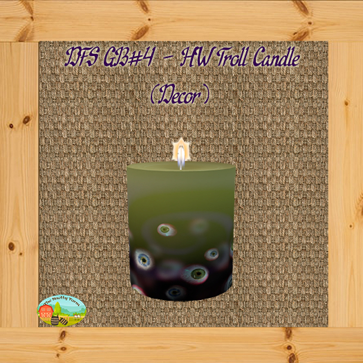 GB#4 - HW Troll Candle (Decor)