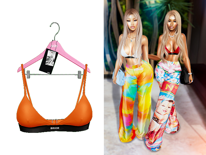 [Brior] Alice Bra - (Orange)