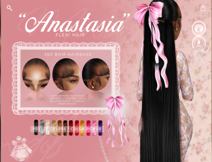 MWDLS $ Anastasia [HUD/HAIRBASES]