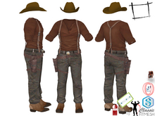 WC754 Full Cowboy Outfit