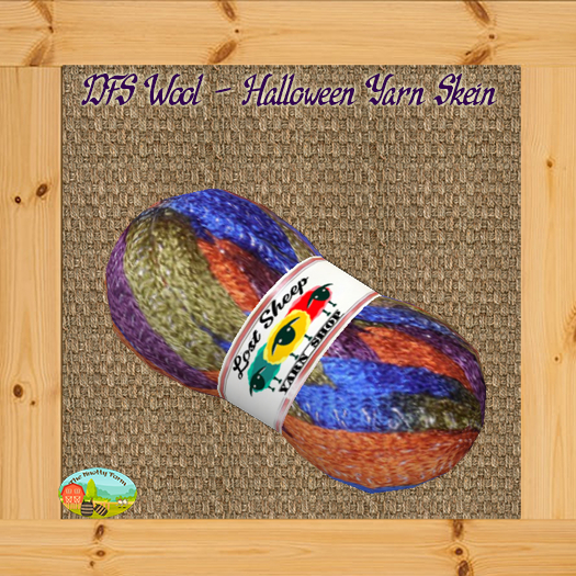 DFS HW Wool - Halloween Yarn Skein (2)