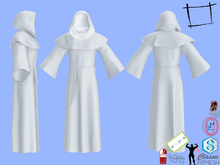 WC730 Full Hooded Monk Outfit