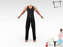Full Perm Men's Vest Signature Gianni, Belleza Jake, Gamit, Adin, Slink, Onupup, Classic, Legacy Male