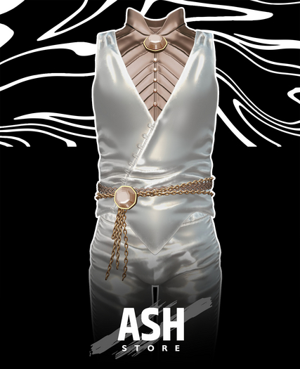 ASH. Batiste Suit. SILVER