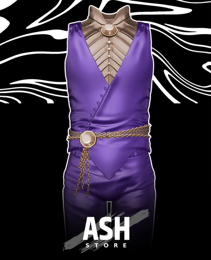 ASH. Batiste Suit. PURPLE
