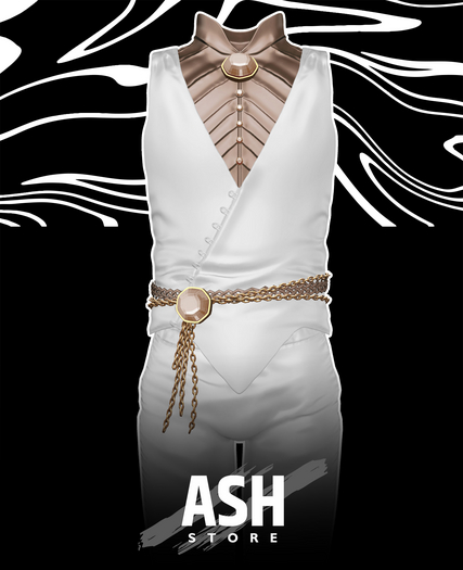 ASH. Batiste Suit. WHITE