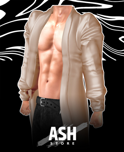 ASH. Batiste Coat. CREAM