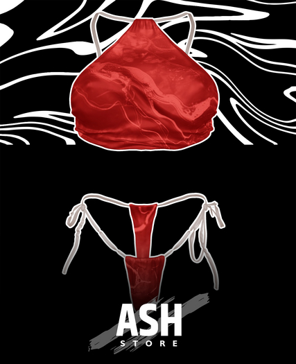ASH. Tasha Swimsuit RED