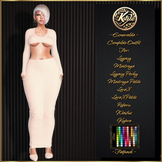 [K-Style] OUTFIT ESMERALDA - FATPACK #4
