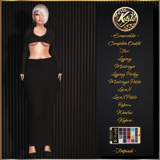 [K-Style] OUTFIT ESMERALDA - FATPACK #6