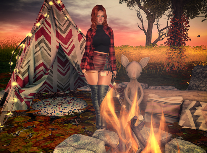 Aprelle Maple SET BLACK/RED // LARAX