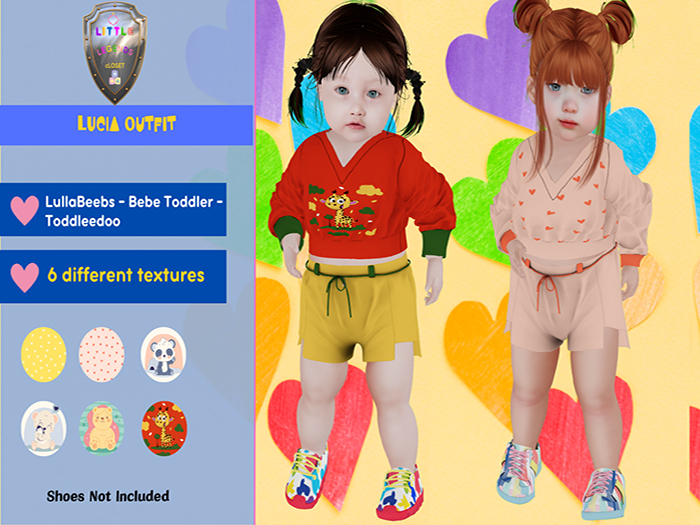 (L.L.C..)  Lucia Outfit Yellow (LB) (wear)