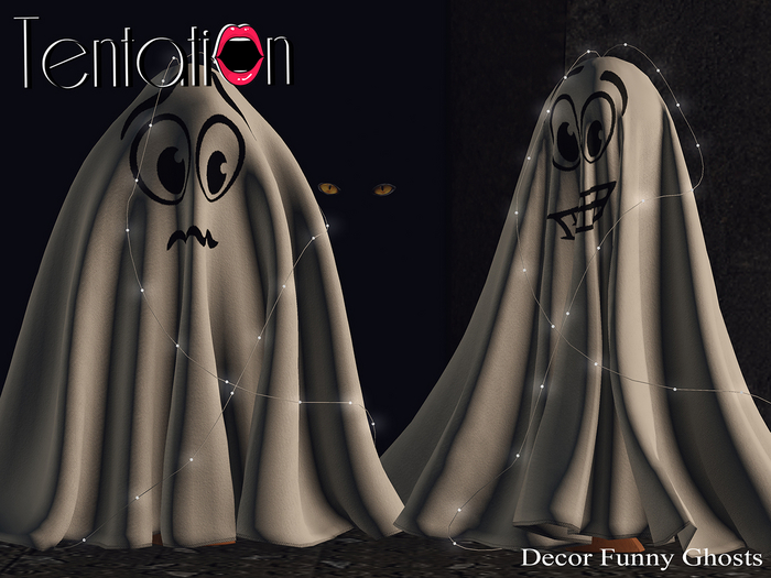 * TentatioN * Decor Funny Ghosts (Unpacker)
